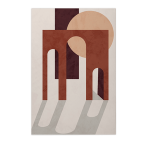 Quadro Decorativo Geométrico Minimalista 6 | Uillian Rius - Meu Rodapé