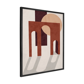 Quadro Decorativo Geométrico Minimalista 6 | Uillian Rius - Meu Rodapé