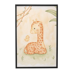 Quadro Decorativo Girafa | Daiane Barbosa - Meu Rodapé