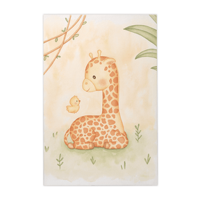Quadro Decorativo Girafa | Daiane Barbosa - Meu Rodapé
