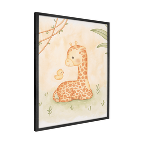 Quadro Decorativo Girafa | Daiane Barbosa - Meu Rodapé