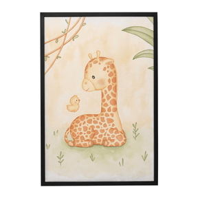 Quadro Decorativo Girafa | Daiane Barbosa - Meu Rodapé