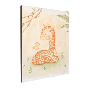 Quadro Decorativo Girafa | Daiane Barbosa - Meu Rodapé