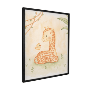 Quadro Decorativo Girafa | Daiane Barbosa - Meu Rodapé