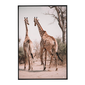 Quadro Decorativo Girafas África | Patricia Schussel Gomes - Meu Rodapé