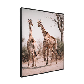 Quadro Decorativo Girafas África | Patricia Schussel Gomes - Meu Rodapé