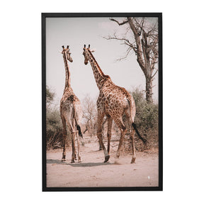 Quadro Decorativo Girafas África | Patricia Schussel Gomes - Meu Rodapé
