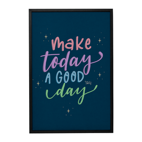 Quadro Decorativo Good Day | Nathalia Piovezan - Meu Rodapé