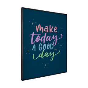 Quadro Decorativo Good Day | Nathalia Piovezan - Meu Rodapé