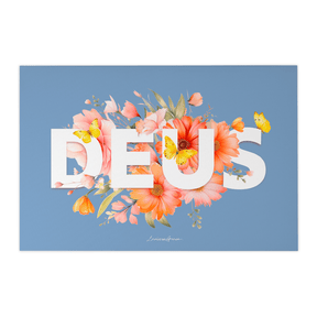 Quadro Decorativo Grande Deus | Larissa Grace - Meu Rodapé