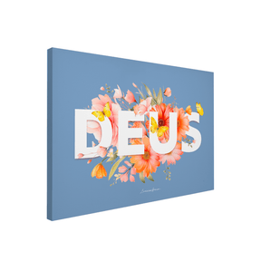 Quadro Decorativo Grande Deus | Larissa Grace - Meu Rodapé