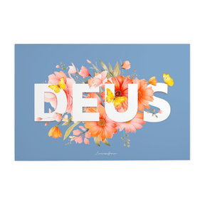 Quadro Decorativo Grande Deus | Larissa Grace - Meu Rodapé