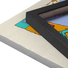 Quadro Decorativo Harmonia Aquática | Fernanda Schallen - Meu Rodapé