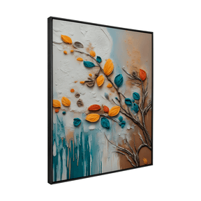 Quadro Decorativo Harmonia em Tons | Petterson - Meu Rodapé