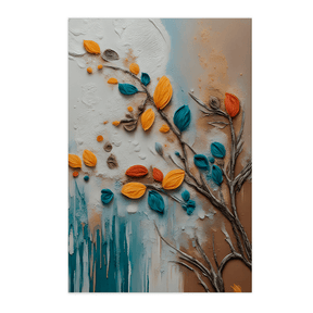 Quadro Decorativo Harmonia em Tons | Petterson - Meu Rodapé