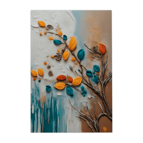 Quadro Decorativo Harmonia em Tons | Petterson - Meu Rodapé