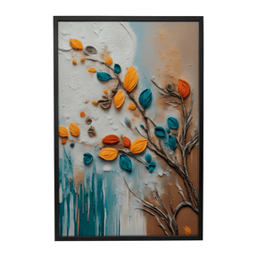 Quadro Decorativo Harmonia em Tons | Petterson - Meu Rodapé