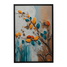 Quadro Decorativo Harmonia em Tons | Petterson - Meu Rodapé