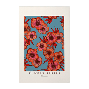 Quadro Decorativo Hibiscus | Mayara Soares - Meu Rodapé