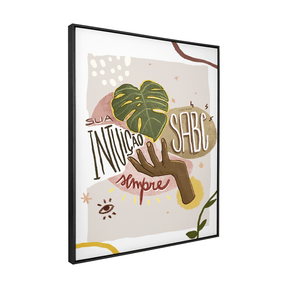 Quadro Decorativo Intuição | Ítalo Figueiredo - Meu Rodapé