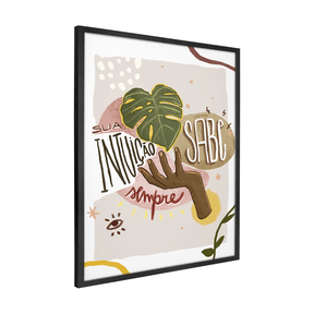 Quadro Decorativo Intuição | Ítalo Figueiredo - Meu Rodapé