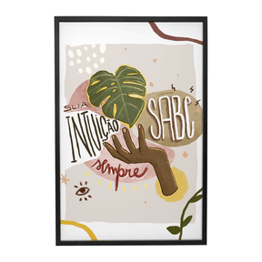 Quadro Decorativo Intuição | Ítalo Figueiredo - Meu Rodapé