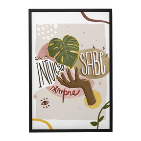 Quadro Decorativo Intuição | Ítalo Figueiredo - Meu Rodapé