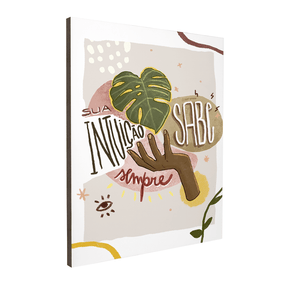 Quadro Decorativo Intuição | Ítalo Figueiredo - Meu Rodapé
