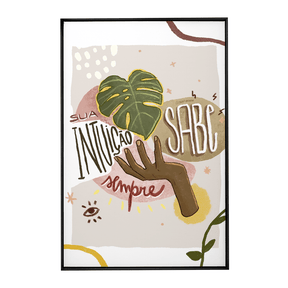 Quadro Decorativo Intuição | Ítalo Figueiredo - Meu Rodapé