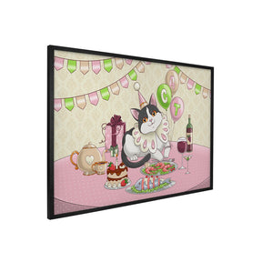 Quadro Decorativo Jantinha | Caroliitas - Meu Rodapé