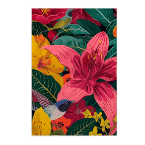 Quadro Decorativo Jardim Noturno N.02 | Celina Godoy - Meu Rodapé