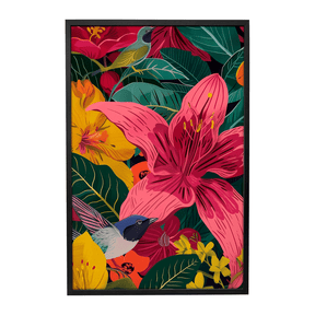 Quadro Decorativo Jardim Noturno N.02 | Celina Godoy - Meu Rodapé