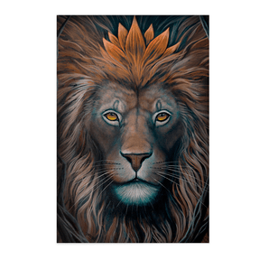 Quadro Decorativo Leão | Francisco Veiga - Meu Rodapé