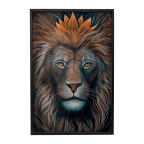 Quadro Decorativo Leão | Francisco Veiga - Meu Rodapé