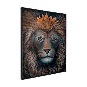 Quadro Decorativo Leão | Francisco Veiga - Meu Rodapé
