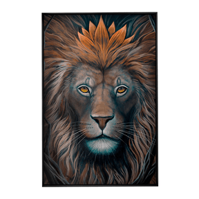 Quadro Decorativo Leão | Francisco Veiga - Meu Rodapé