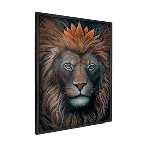 Quadro Decorativo Leão | Francisco Veiga - Meu Rodapé