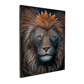 Quadro Decorativo Leão | Francisco Veiga - Meu Rodapé