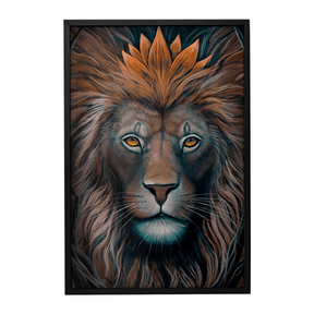 Quadro Decorativo Leão | Francisco Veiga - Meu Rodapé