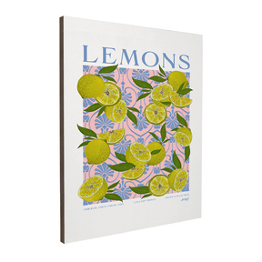 Quadro Decorativo Lemons | Mayara Soares - Meu Rodapé