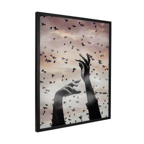 Quadro Decorativo Liberdade | Alimari - Meu Rodapé