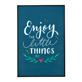 Quadro Decorativo Little Things 1 | Nathalia Piovezan - Meu Rodapé