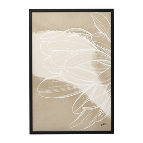 Quadro Decorativo Lótus | BiBox - Meu Rodapé
