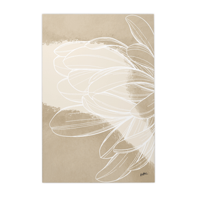 Quadro Decorativo Lótus | BiBox - Meu Rodapé
