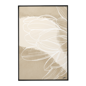 Quadro Decorativo Lótus | BiBox - Meu Rodapé