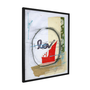 Quadro Decorativo Lov | Danilo Cunha - Meu Rodapé