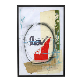 Quadro Decorativo Lov | Danilo Cunha - Meu Rodapé