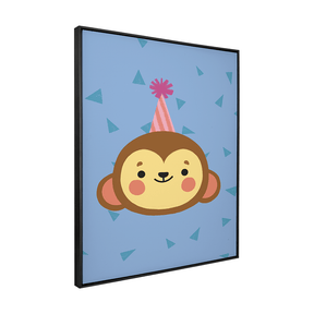 Quadro Decorativo Macaco | Luana Estela - Meu Rodapé