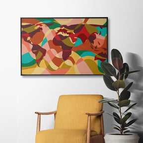 Quadro Decorativo Mapa Mundi 1 | Andre Kaercher - Meu Rodapé