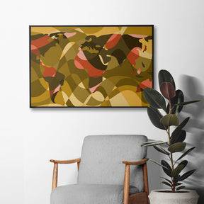 Quadro Decorativo Mapa Mundi 2 | Andre Kaercher - Meu Rodapé